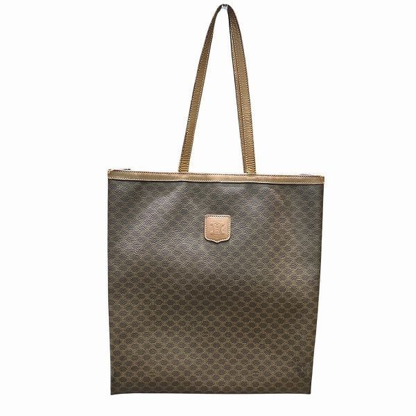 Celine Macadam Tote Brown