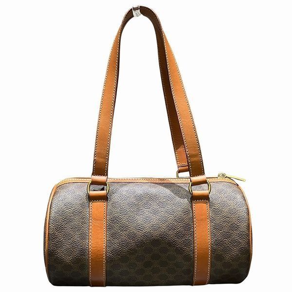 Celine Macadam Brown Mini Boston — view 2