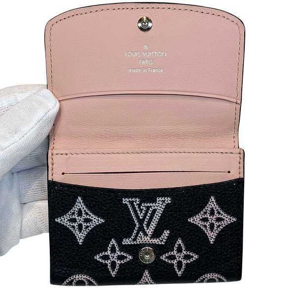 Louis Vuitton Monogram Mahina Envelope Carte de Visit Card Case — view 3