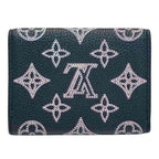 Louis Vuitton Monogram Mahina Envelope Carte de Visit Card Case — view 2