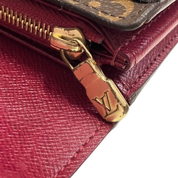 Louis Vuitton Monogram Portefeuille Sarah Bifold Wallet — view 9