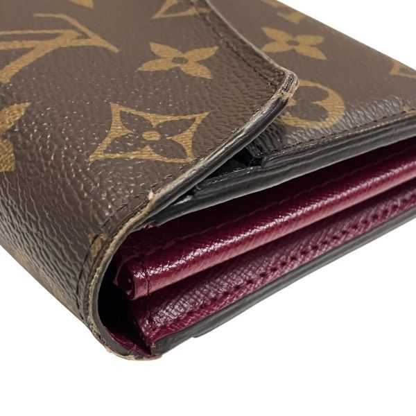 Louis Vuitton Monogram Portefeuille Sarah Bifold Wallet — view 8