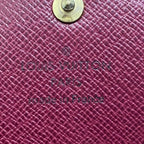 Louis Vuitton Monogram Portefeuille Sarah Bifold Wallet — view 4