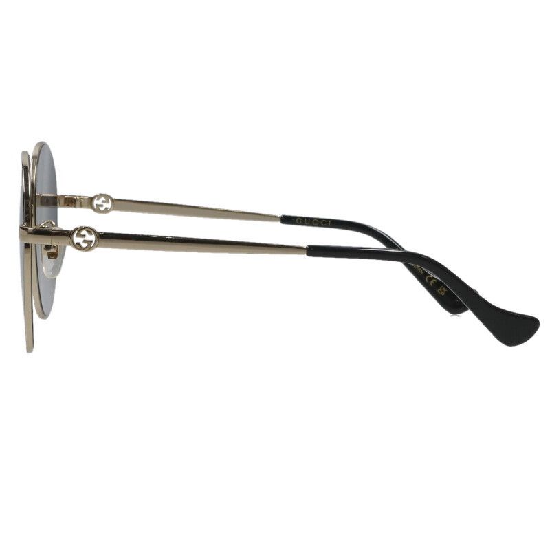 Gucci GG Logo Metal Frame Sunglasses 59 — view 2