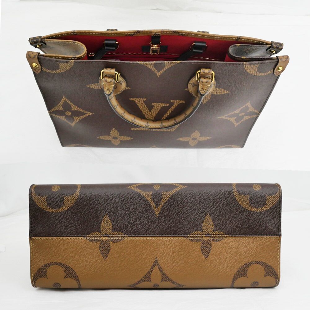 Louis Vuitton Monogram Giant On The Go MM Tote — view 4
