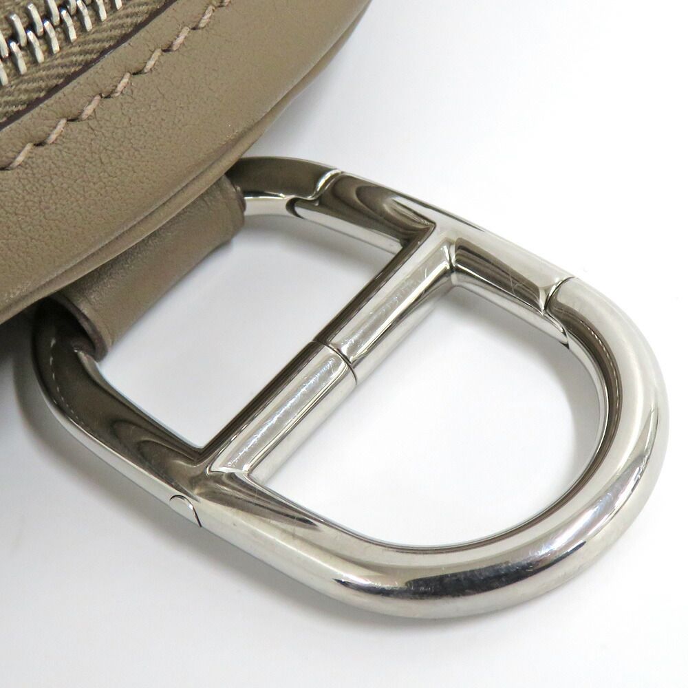 Hermes in the Loop Belt Bag Etoupe Silver — view 5