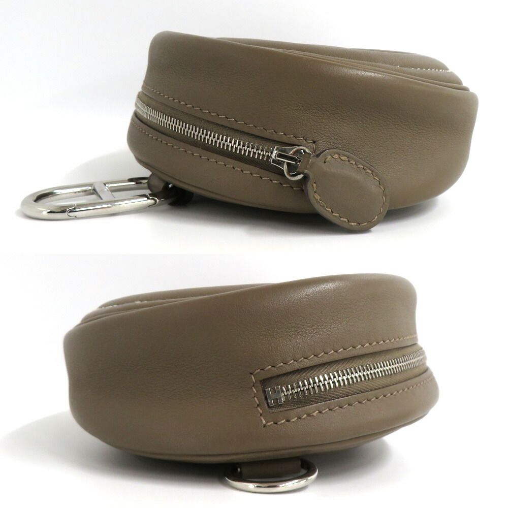 Hermes in the Loop Belt Bag Etoupe Silver — view 3