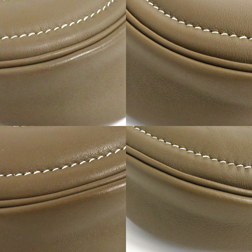 Hermes in the Loop Belt Bag Etoupe Silver — view 7