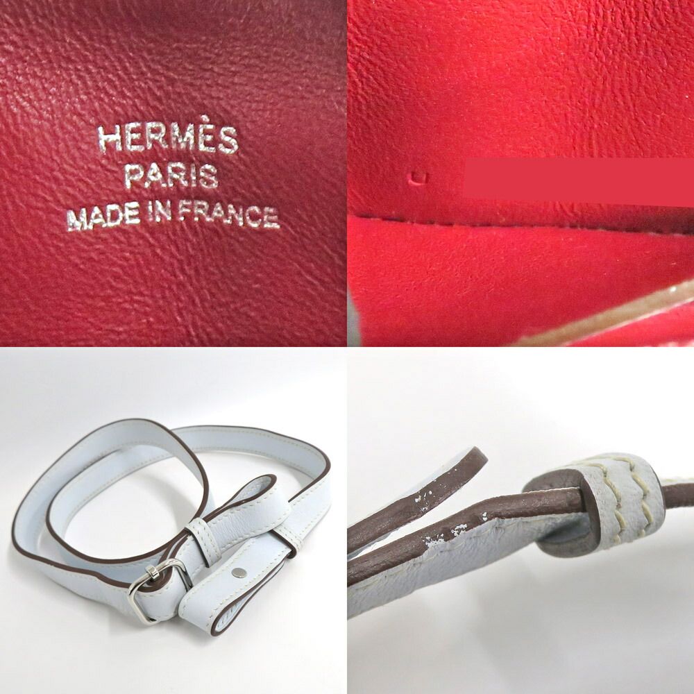 Hermes in the Loop Verso Belt Bag Blue Brum Rouge Ash — view 9