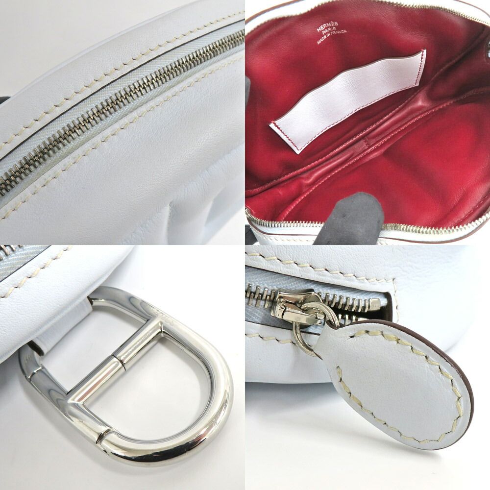 Hermes in the Loop Verso Belt Bag Blue Brum Rouge Ash — view 8