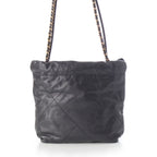 Chanel Caviar Leather 22 Mini Chain Shoulder Bag So Black — view 4