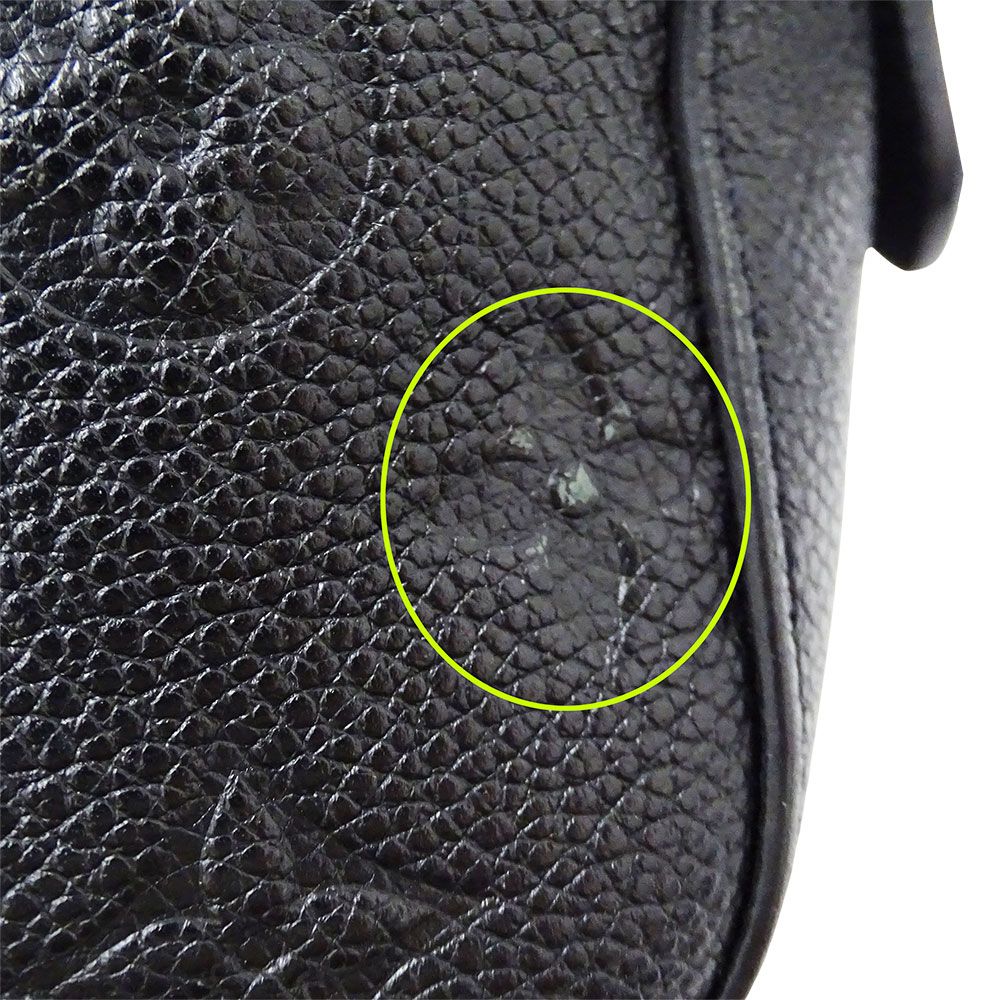 Louis Vuitton Shoulder Bag Monogram Empreinte Saintonge Noir — view 8