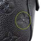 Louis Vuitton Shoulder Bag Monogram Empreinte Saintonge Noir — view 8