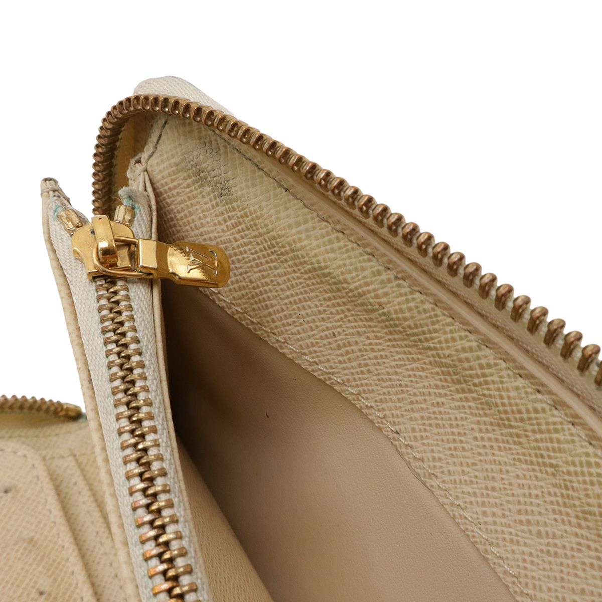 Louis Vuitton Damier Azur Zippy Compact Wallet Zip Around Bifold — view 7