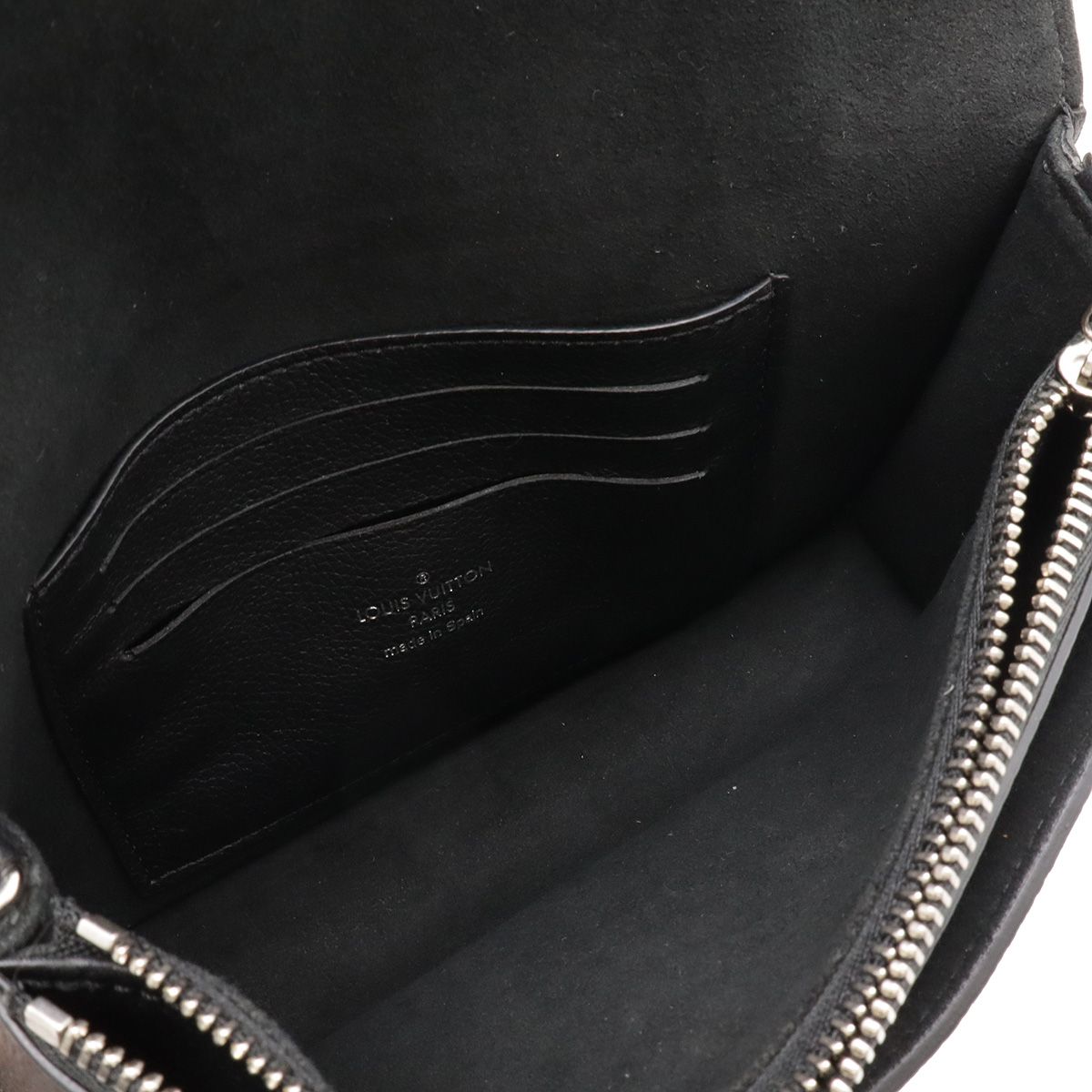 Louis Vuitton Pochette Locksmith Chain Clutch 2-Way Shoulder Bag — view 7