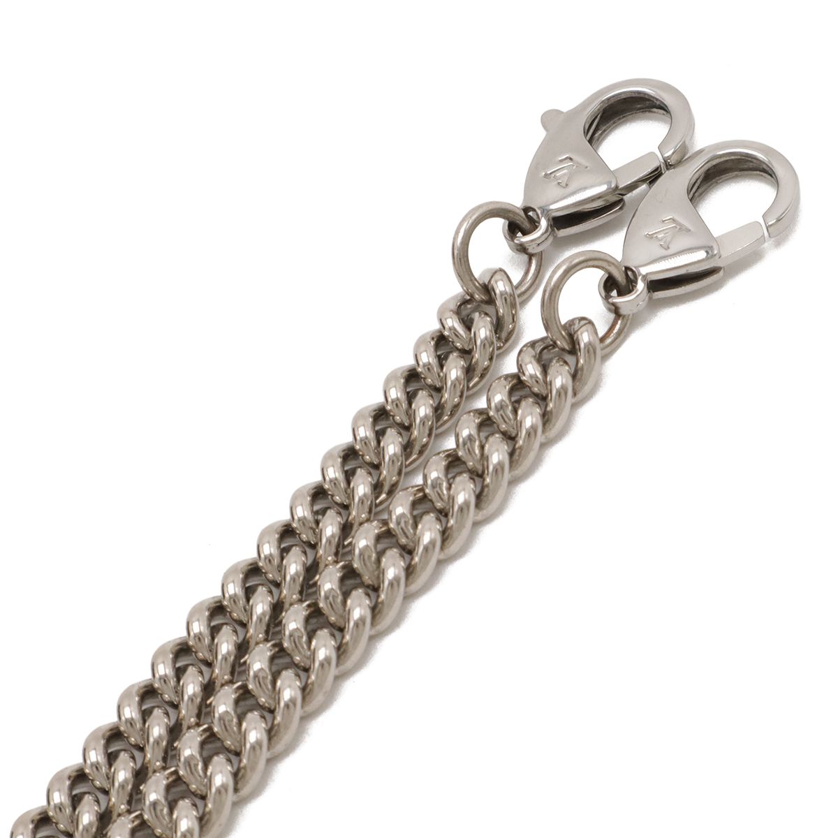Louis Vuitton Pochette Locksmith Chain Clutch 2-Way Shoulder Bag — view 6