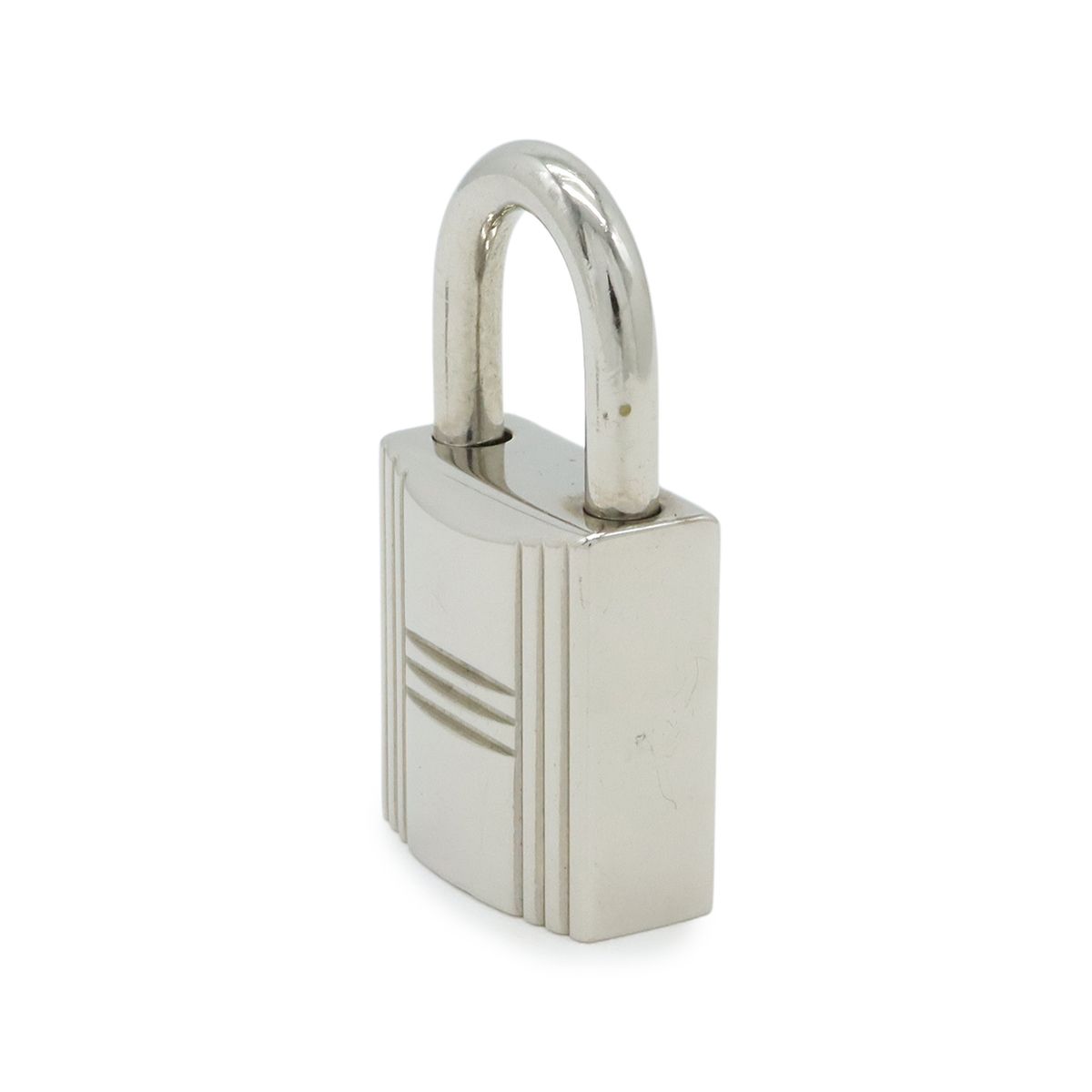 Hermes Cadena Padlock Key with Metal Silver — view 3