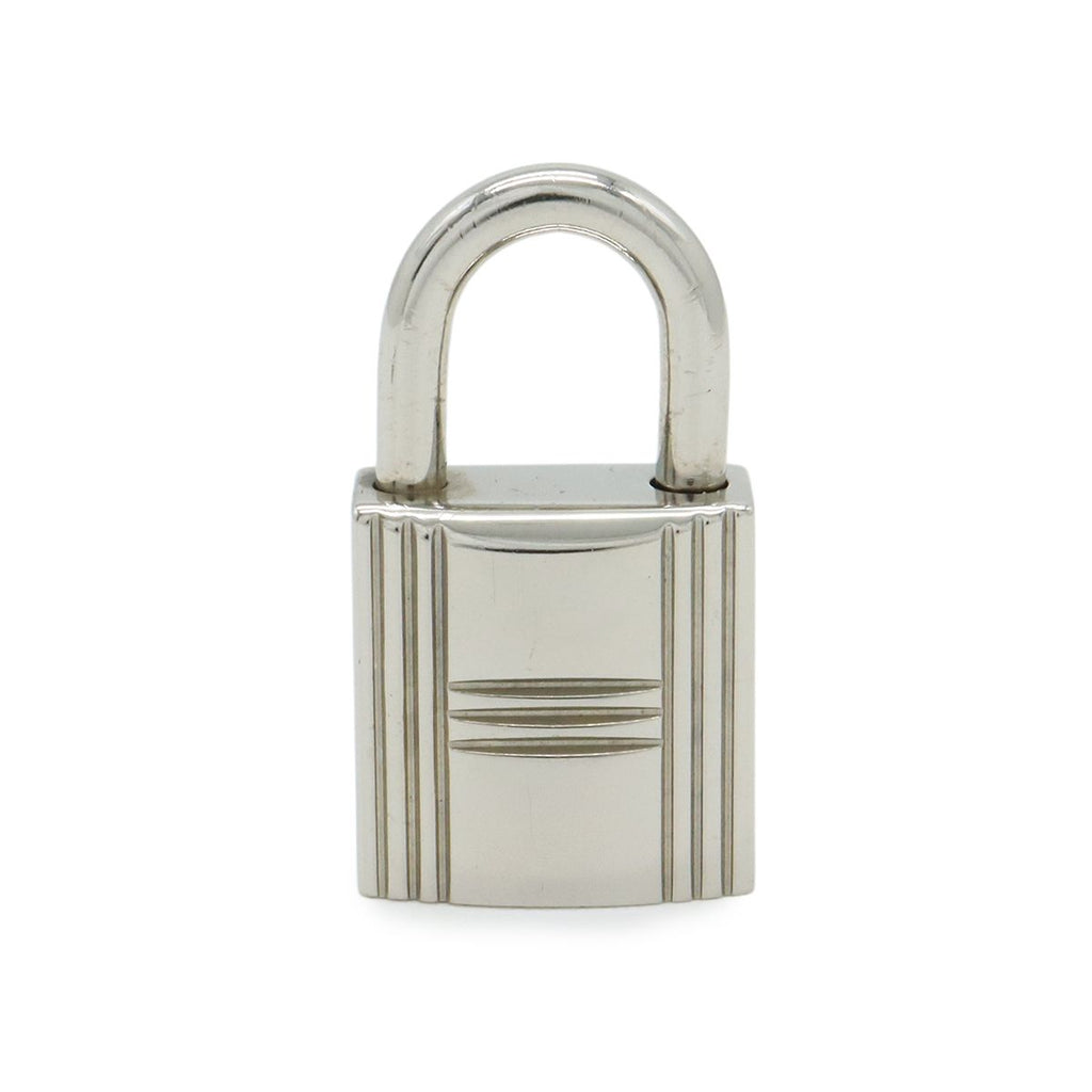Hermes Cadena Padlock Key with Metal Silver — view 2