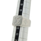Louis Vuitton Signet Ring Monogram Metal Silver — view 6