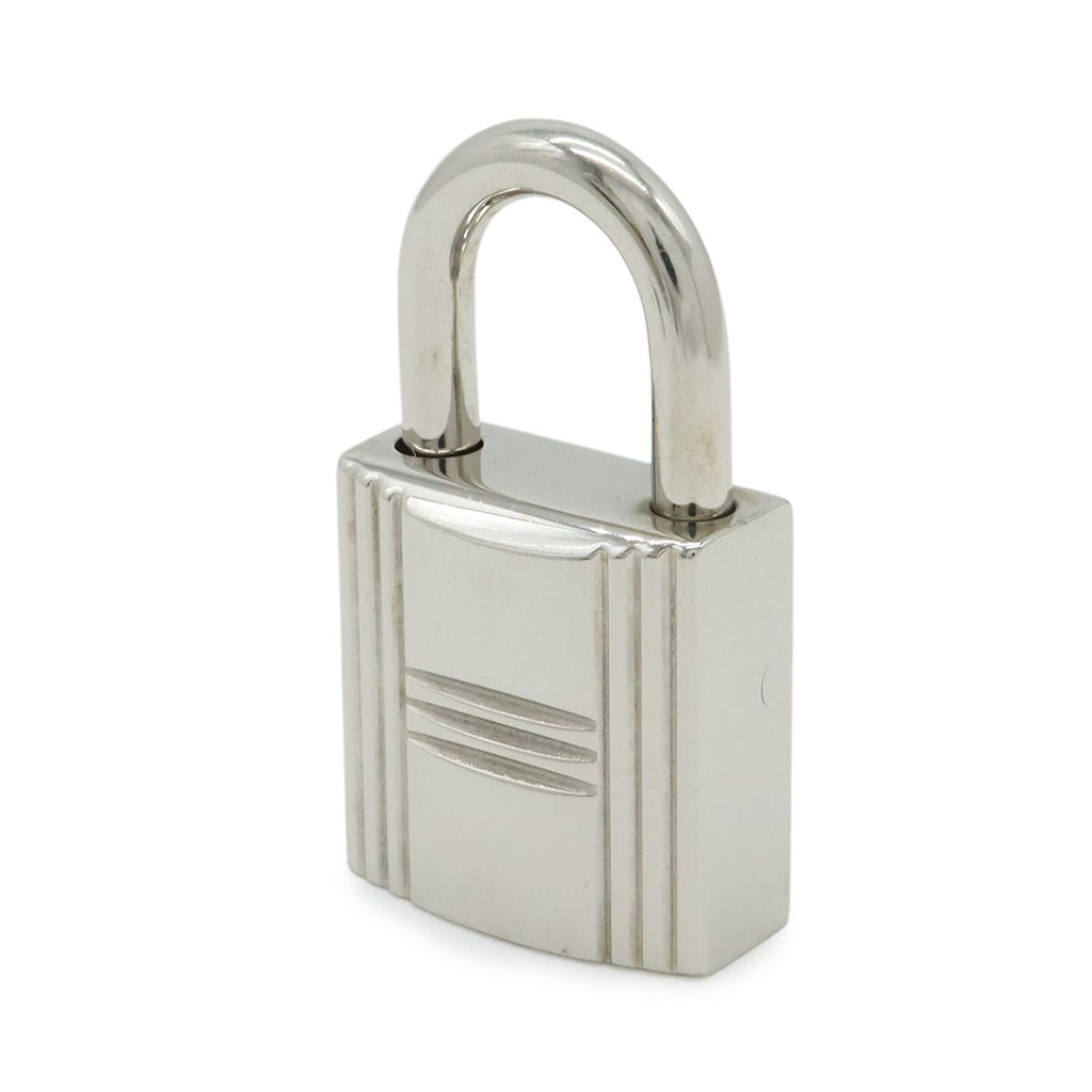 Hermes Cadena Padlock Key with Metal Silver — view 3