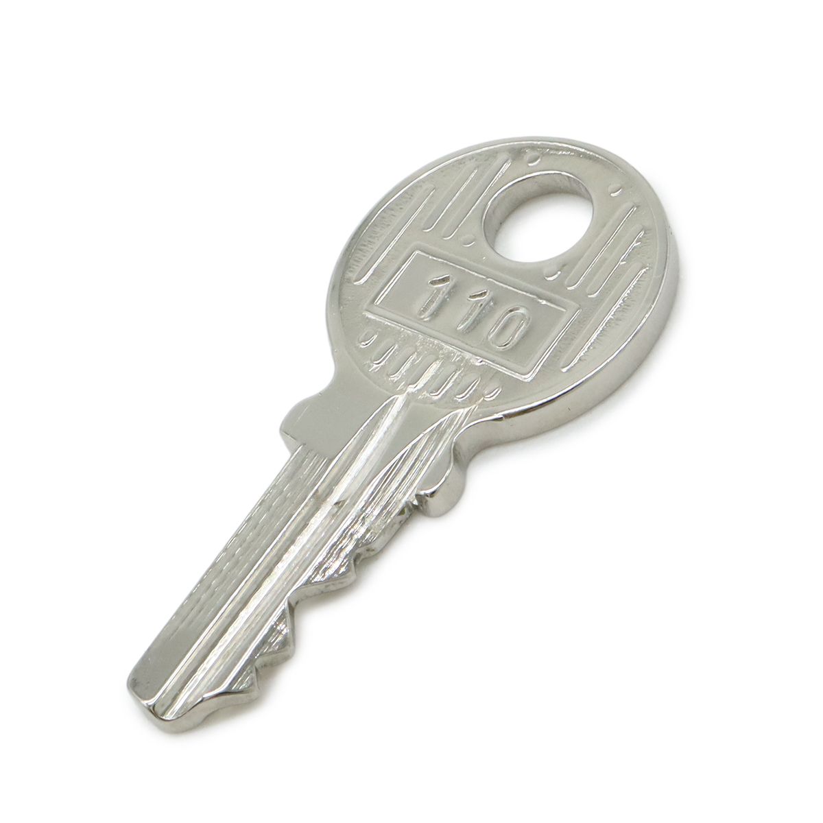Hermes Cadena Padlock Key with Metal Silver — view 5