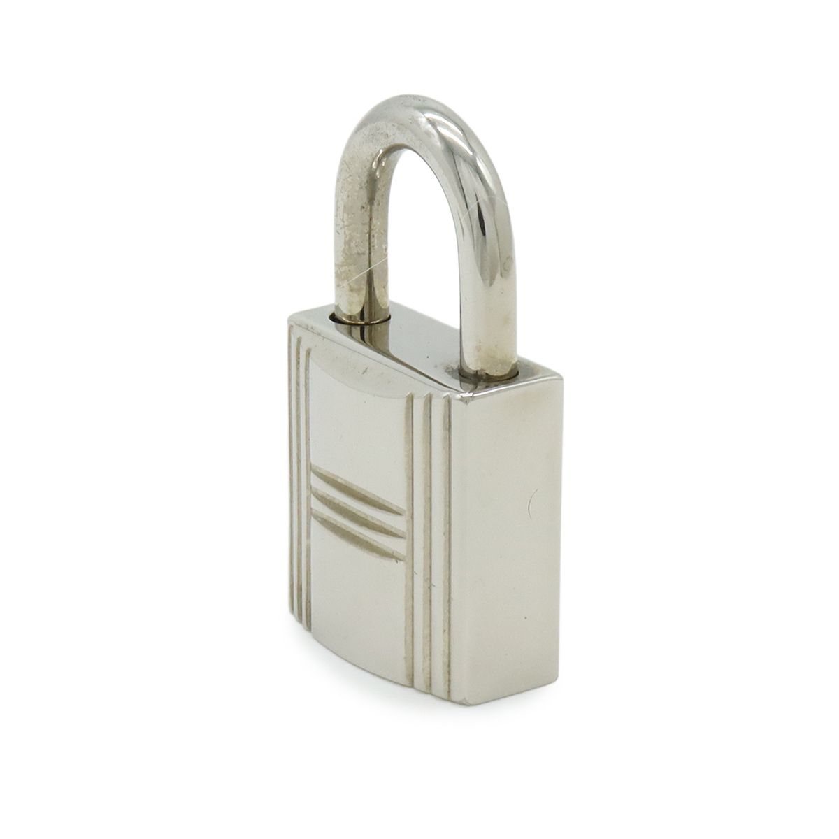 Hermes Cadena Padlock Key with Metal Silver — view 3