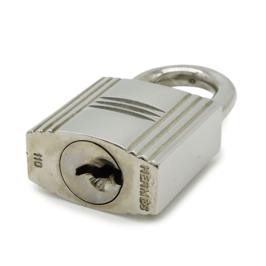 Hermes Cadena Padlock Key with Metal Silver — view 4