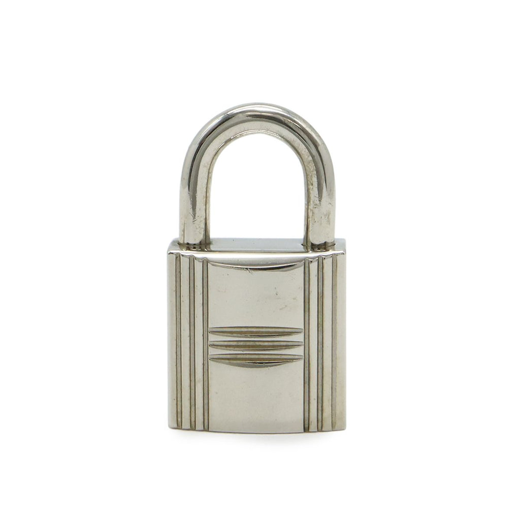 Hermes Cadena Padlock Key with Metal Silver — view 2