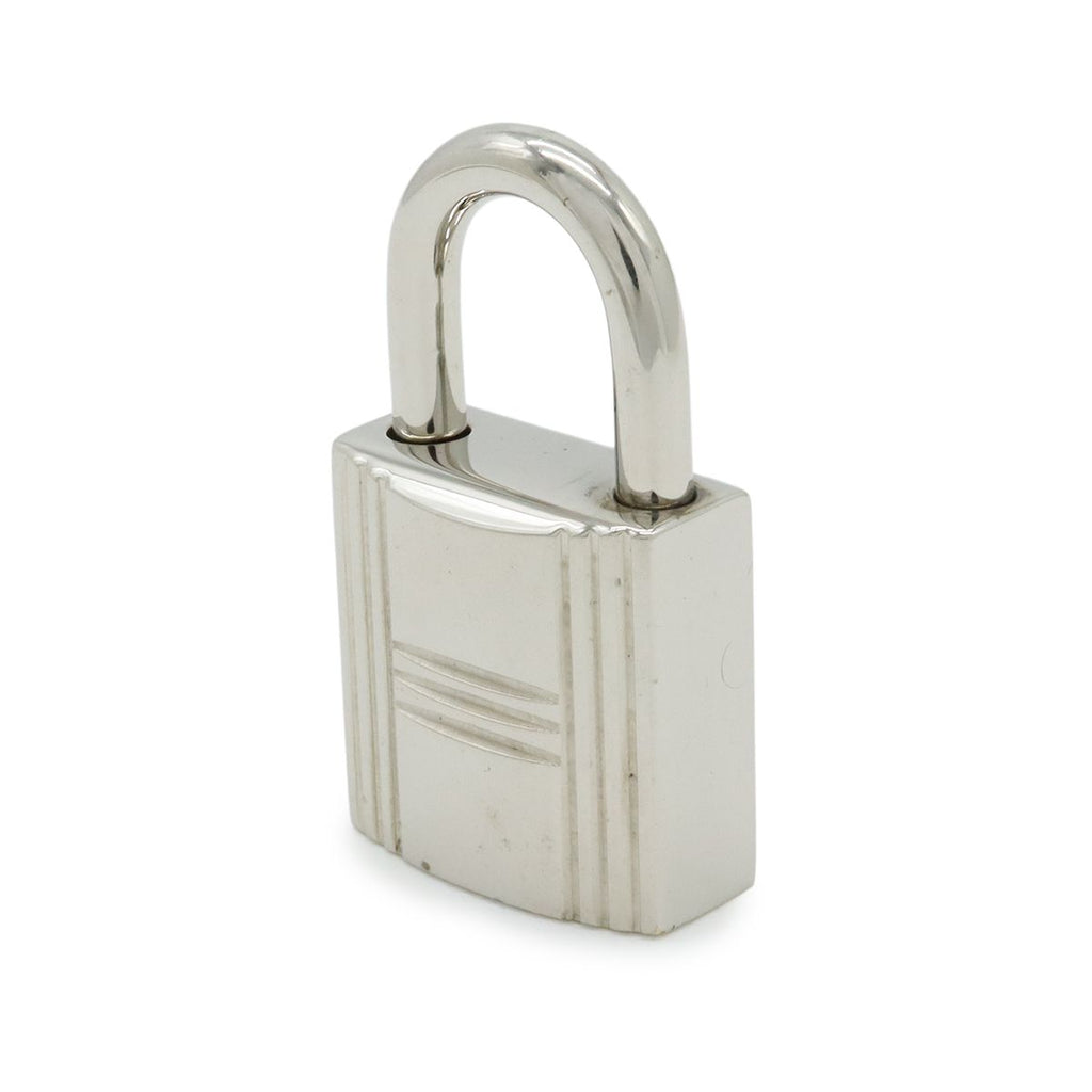 Hermes Cadena Padlock Key with Metal Silver — view 3