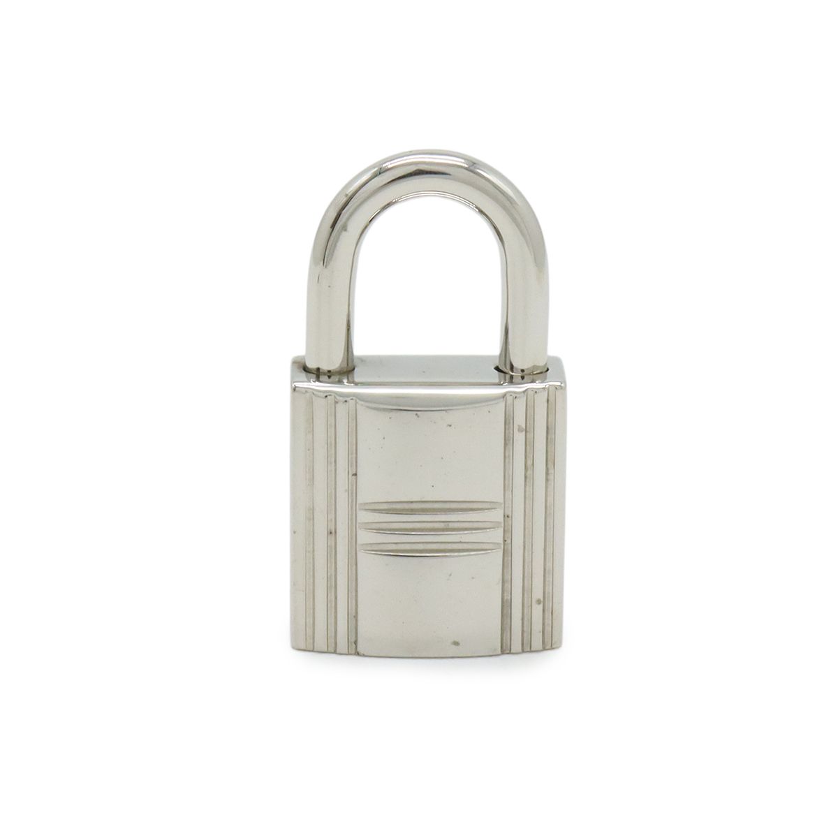 Hermes Cadena Padlock Key with Metal Silver — view 2