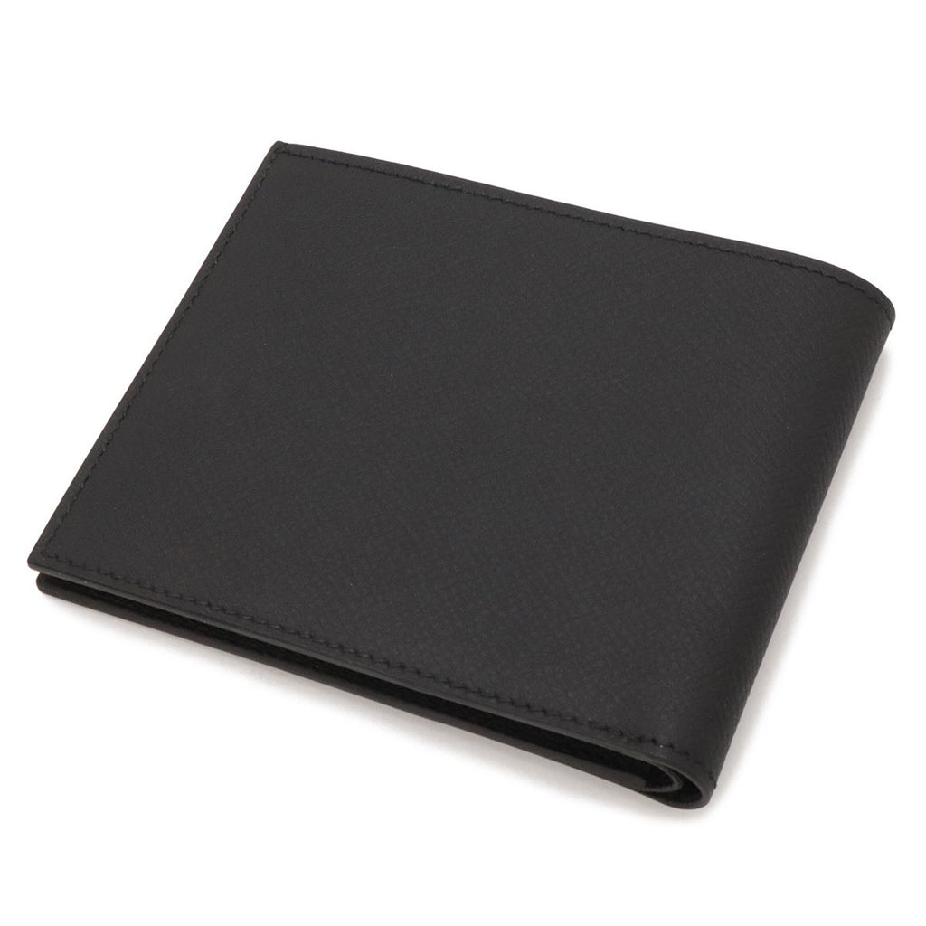 Hermes Citizen Twill Compact Bifold Billfold Wallet Veau Epsom — view 2
