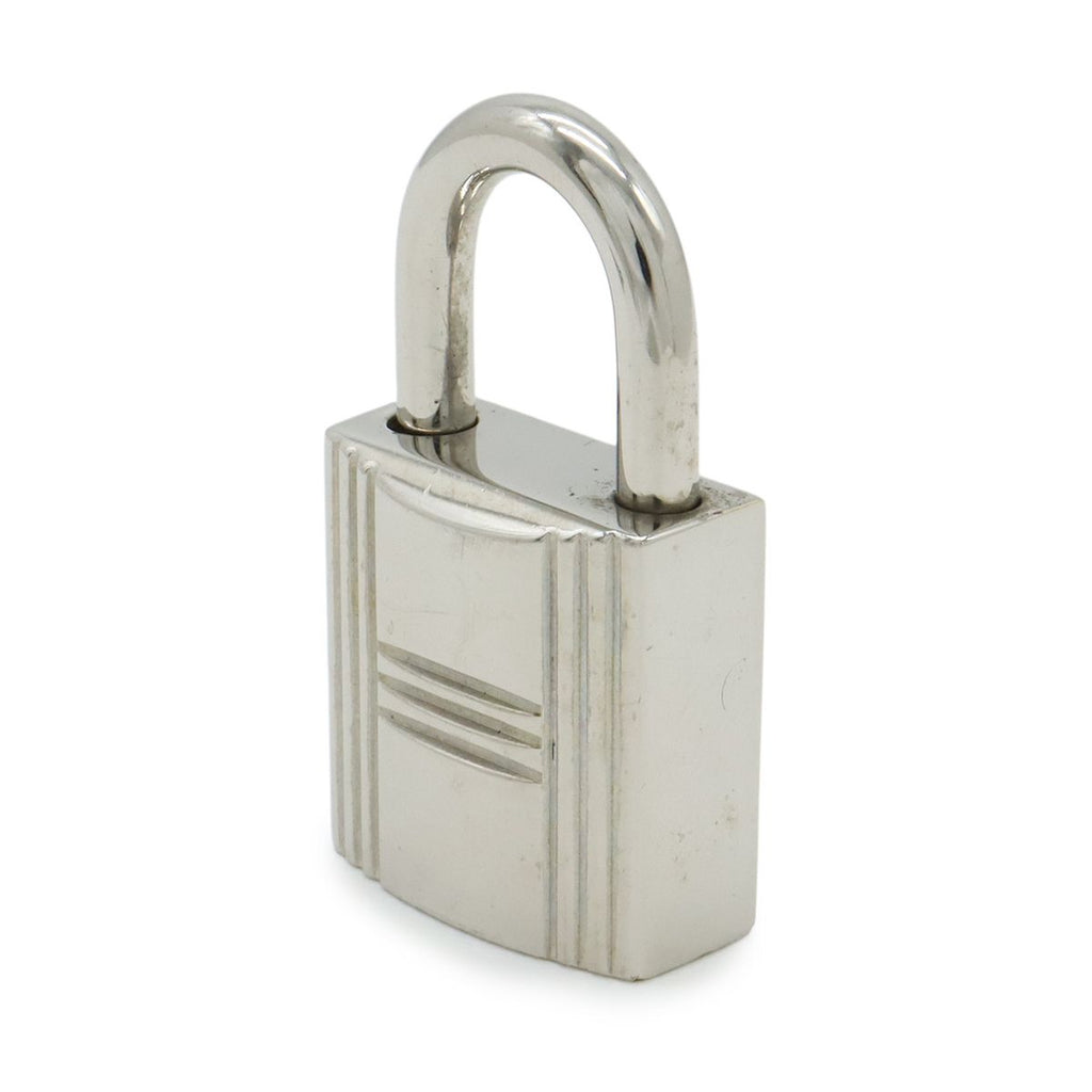 Hermes Cadena Padlock Key with Metal Silver — view 3