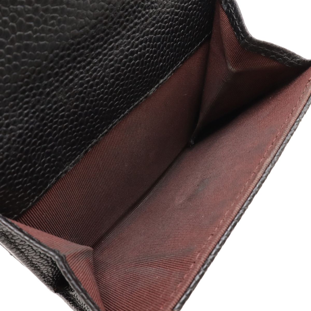 Chanel Quilted CC Logo Bifold Wallet Hook Double — view 7