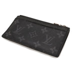 Louis Vuitton Taigarama Monogram Eclipse Coin Card Holder Purse — view 2