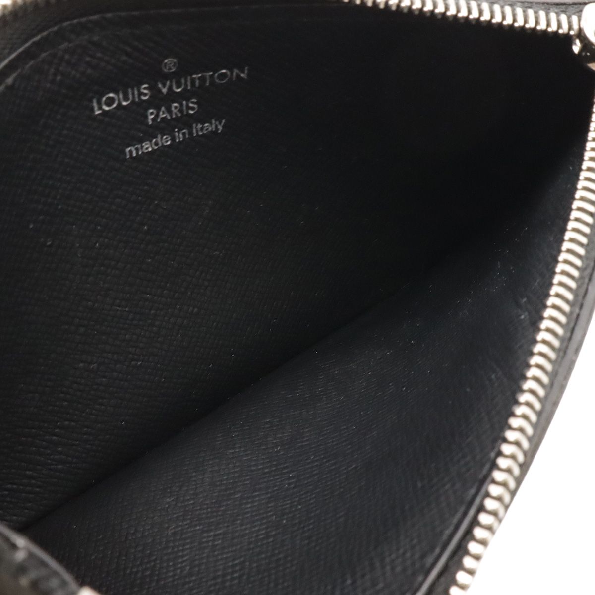 Louis Vuitton Damier Graphite Coin Card Holder Purse Case — view 5
