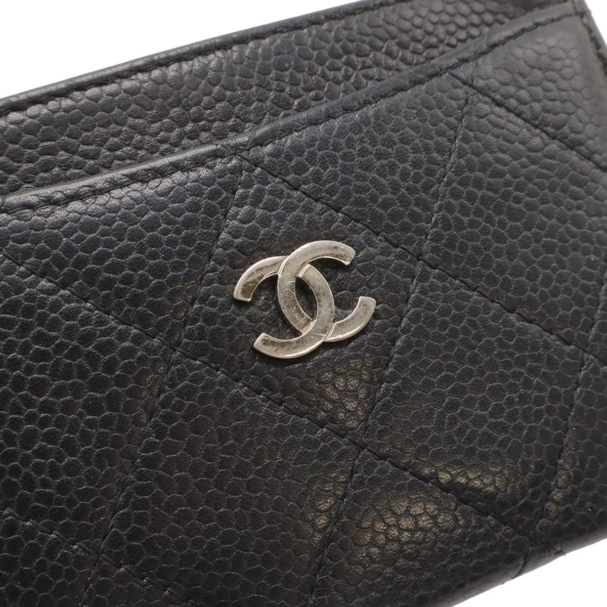 Chanel Quilted Classic Card Case CC Logo Business Holder — view 4