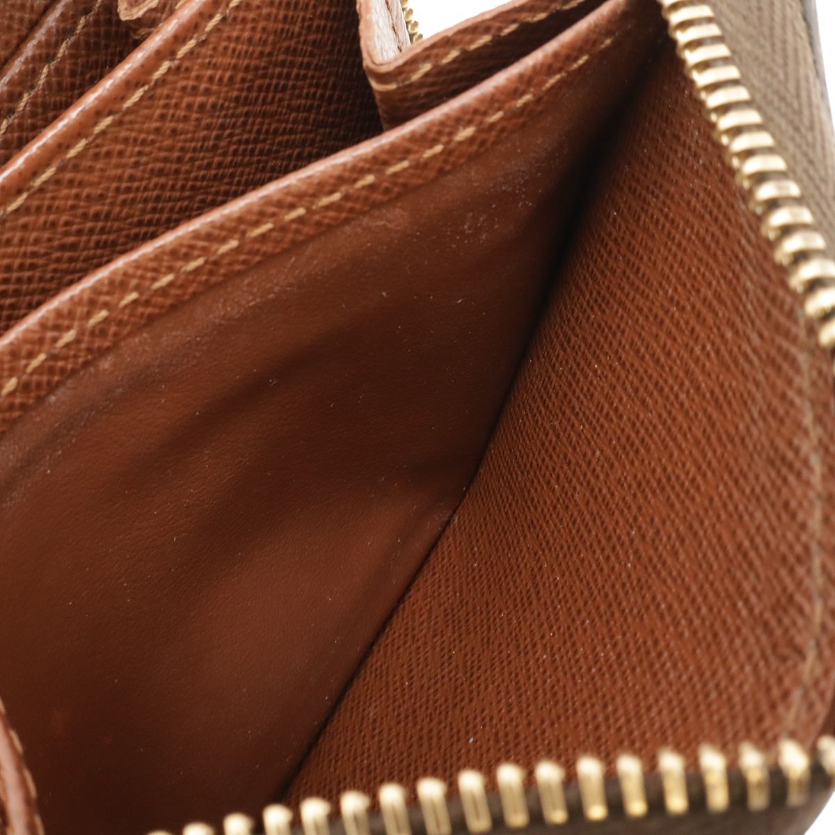 Louis Vuitton Monogram Zippy Coin Purse Zip Around Case — view 9