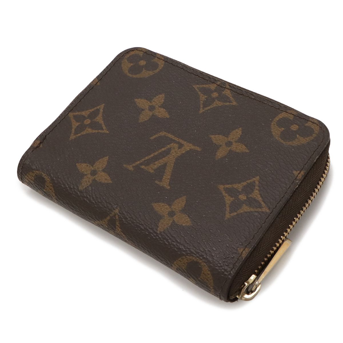 Louis Vuitton Monogram Zippy Coin Purse Zip Around Case — view 2