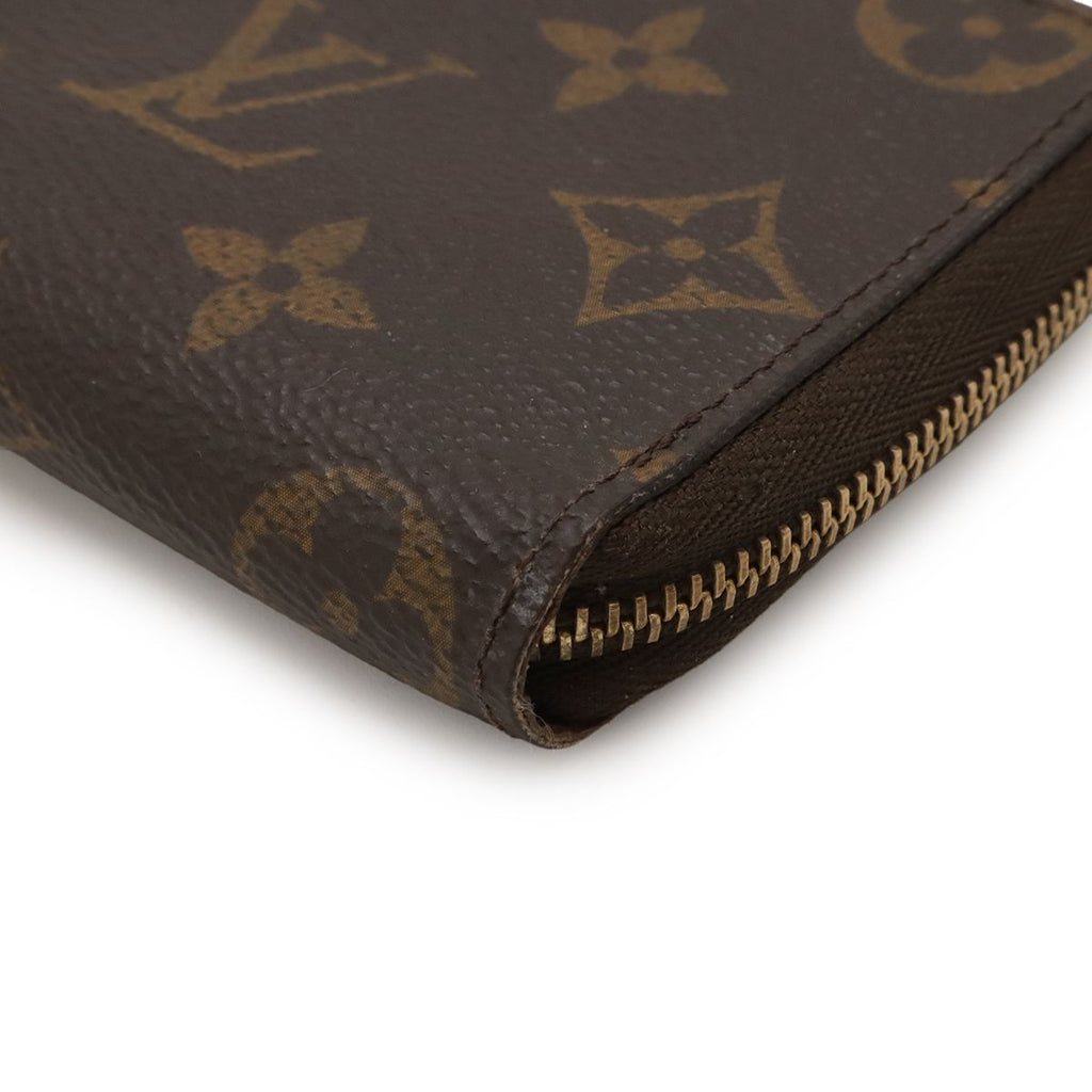 Louis Vuitton Monogram Zippy Coin Purse Zip Around Case — view 3