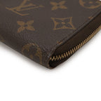 Louis Vuitton Monogram Zippy Coin Purse Zip Around Case — view 3