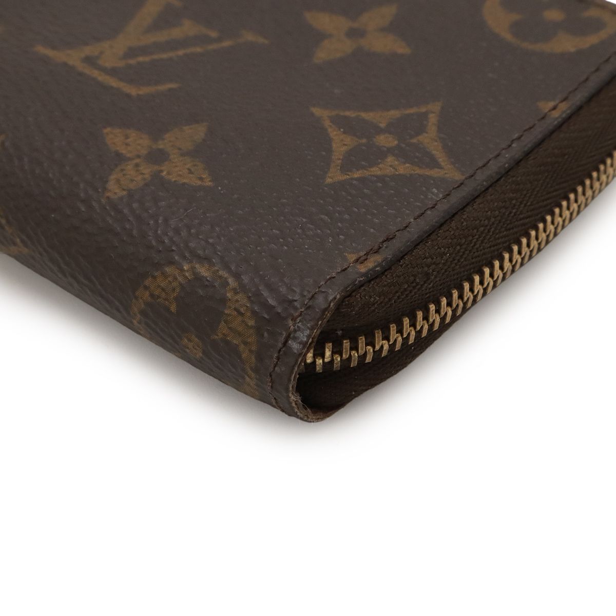 Louis Vuitton Monogram Zippy Coin Purse Zip Around Case — view 3