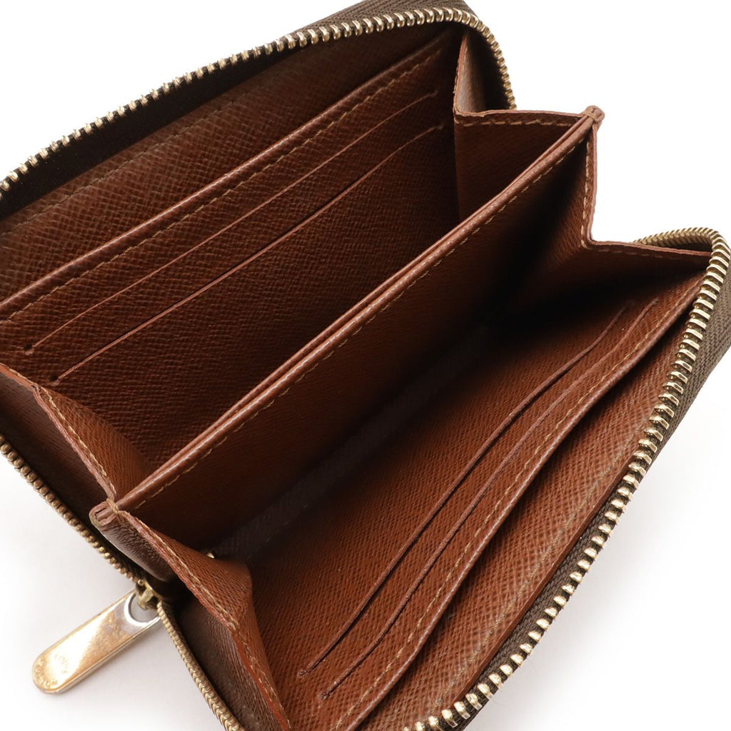 Louis Vuitton Monogram Zippy Coin Purse Zip Around Case — view 5