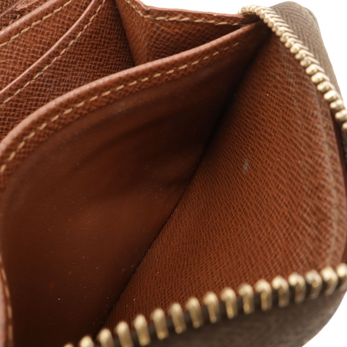 Louis Vuitton Monogram Zippy Coin Purse Zip Around Case — view 6