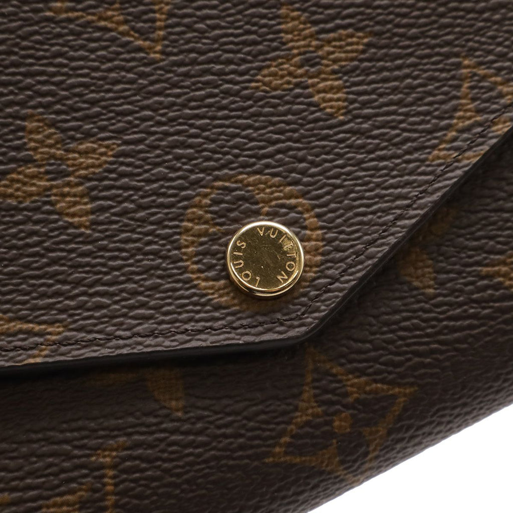 Louis Vuitton Monogram Portefeuille Sarah Bifold Wallet — view 4