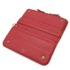 Louis Vuitton Monogram Portefeuille Insolite Zip Around Wallet Rose Pop — view 5