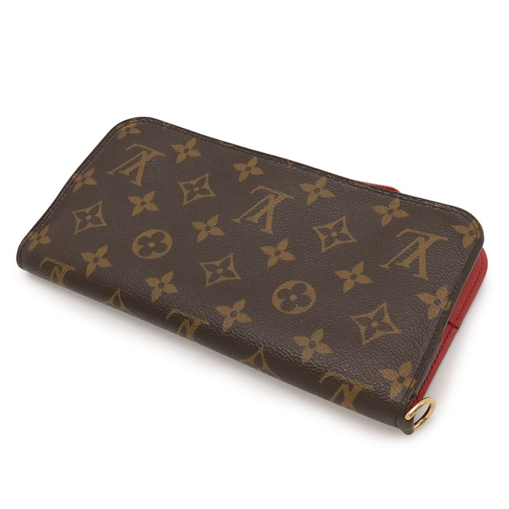 Louis Vuitton Monogram Portefeuille Insolite Zip Around Wallet Rose Pop — view 2