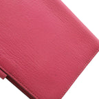 Hermes Agenda Vision Notebook Cover Chevre Leather Fuchsia Pink — view 5