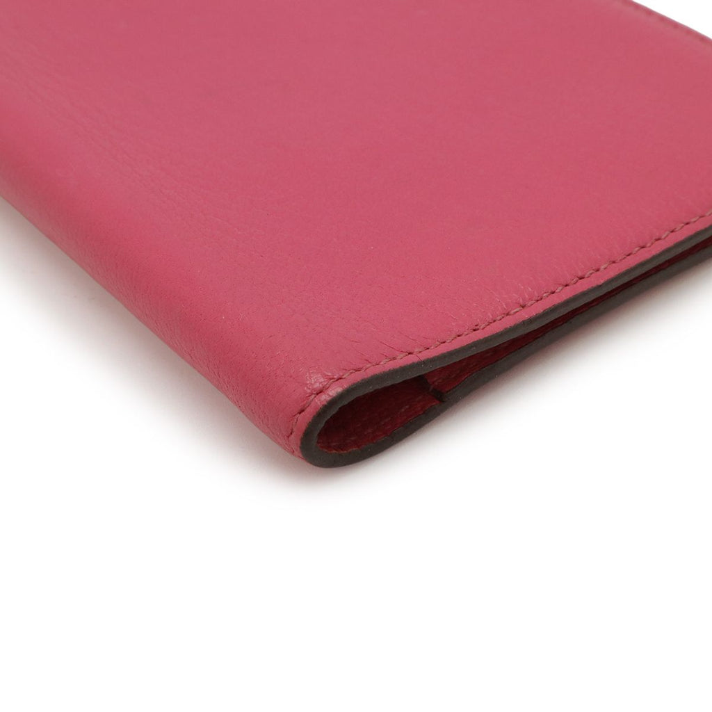 Hermes Agenda Vision Notebook Cover Chevre Leather Fuchsia Pink — view 3