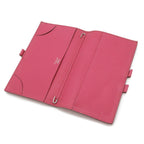 Hermes Agenda Vision Notebook Cover Chevre Leather Fuchsia Pink — view 6