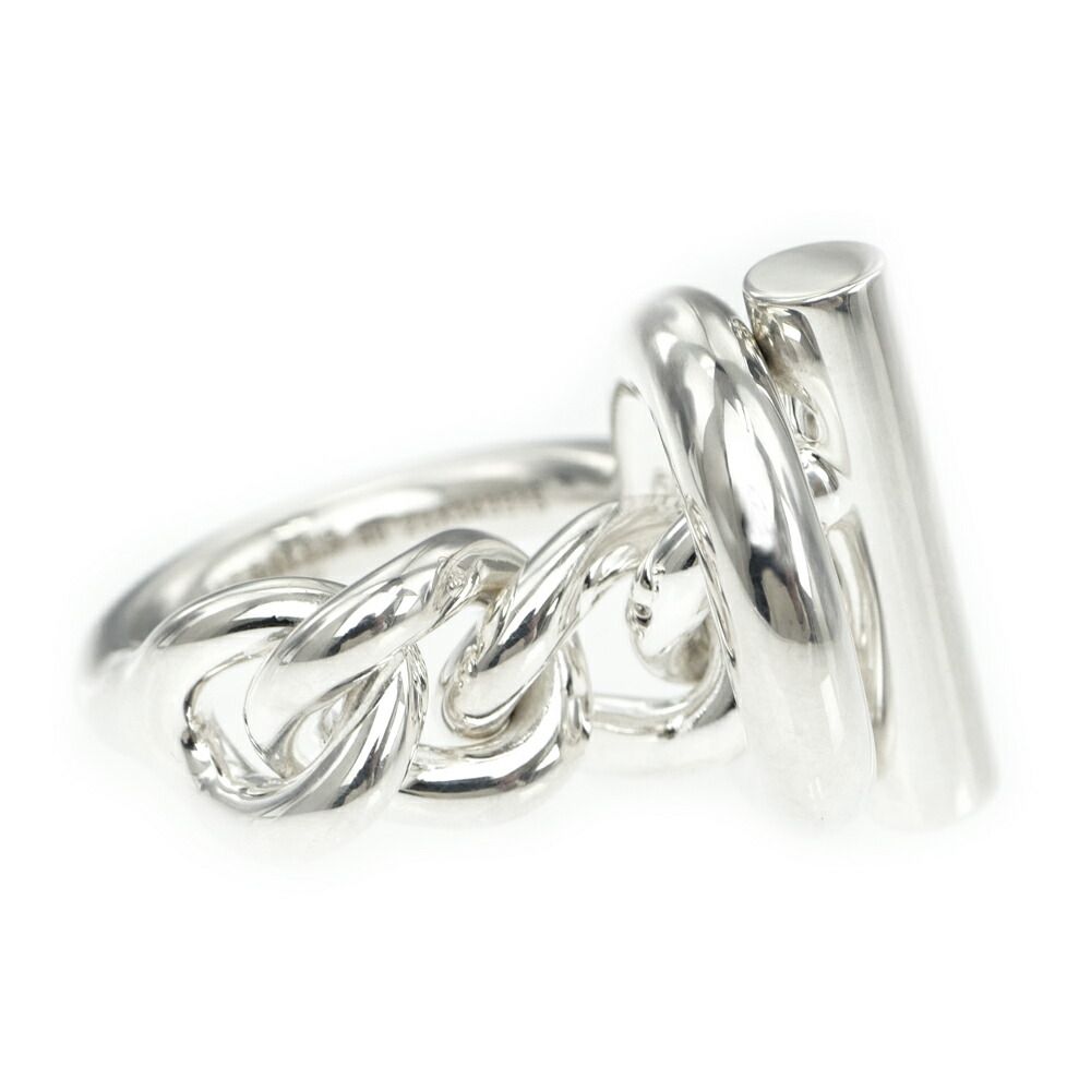 Hermes Ring Croisette GM 48 Silver — view 6